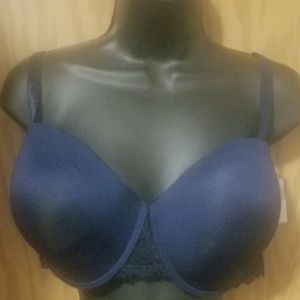 Navy Blue Underwire Bra